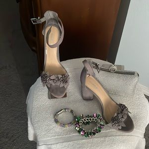 Gianni Bini Kehlani Nubuck Ankle Sandals